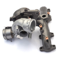 Turbosprężarka AUDI A3 1.9 TDI (8P/PA) 105KM 77kW 54399700048