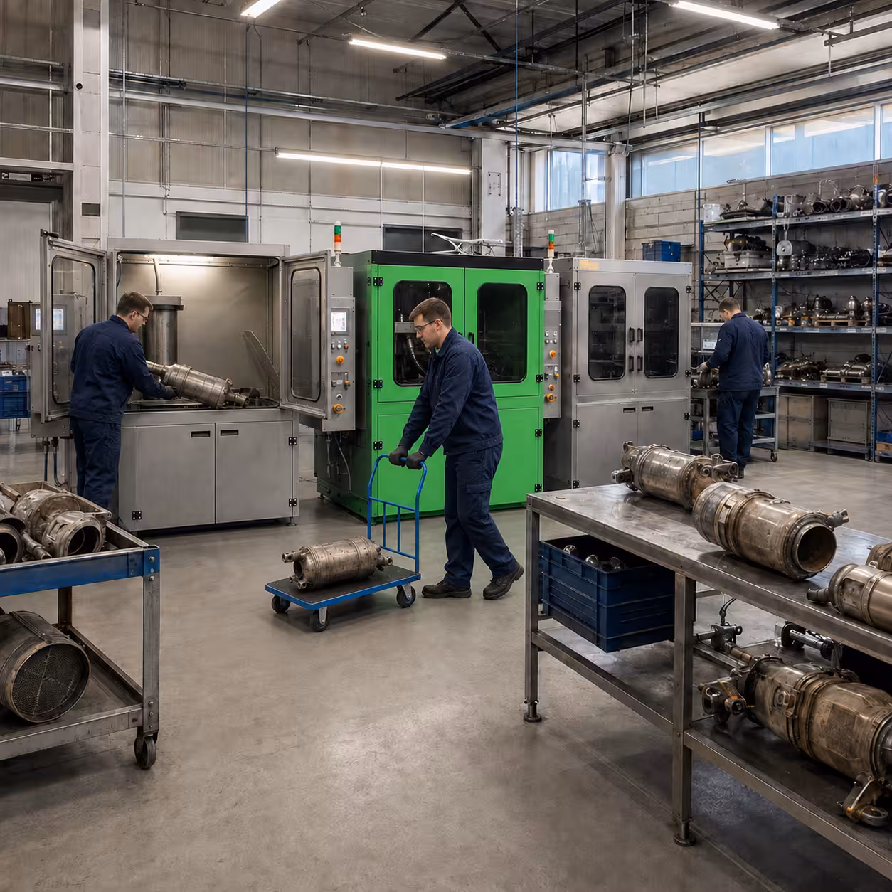 Czyszczenie filtrów DPF, Mielec